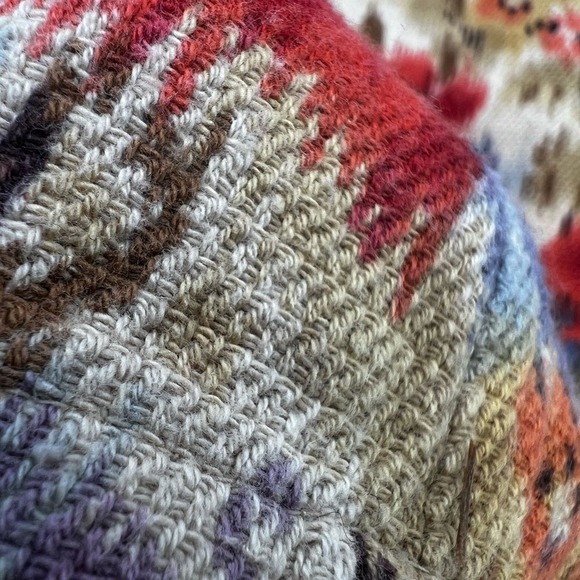 Coldwater Creek floral button up shirt/jacket. Size M pit to‎ pit 21 length 22.5 - Picture 5 of 8